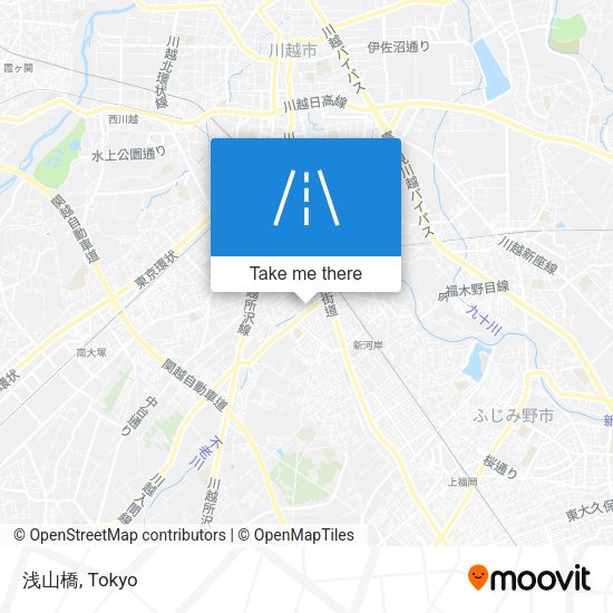 浅山橋 map