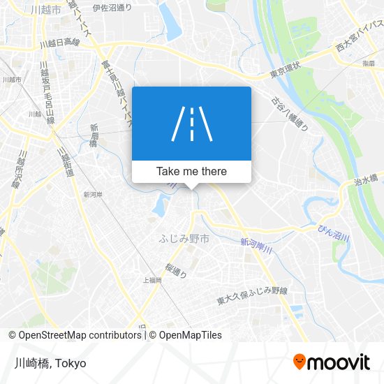 川崎橋 map