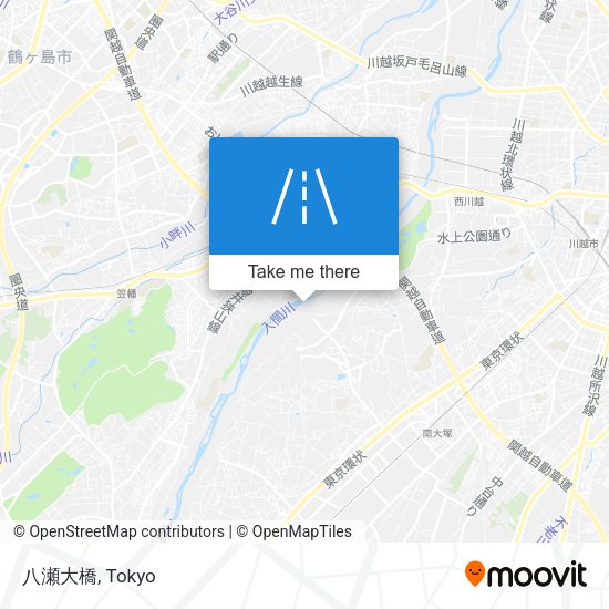 八瀬大橋 map