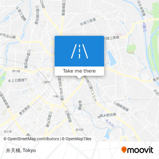 弁天橋 map