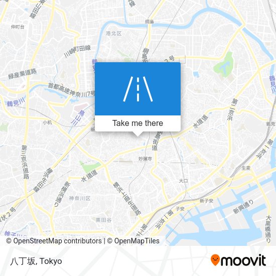 八丁坂 map