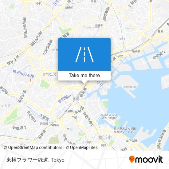 東横フラワー緑道 map