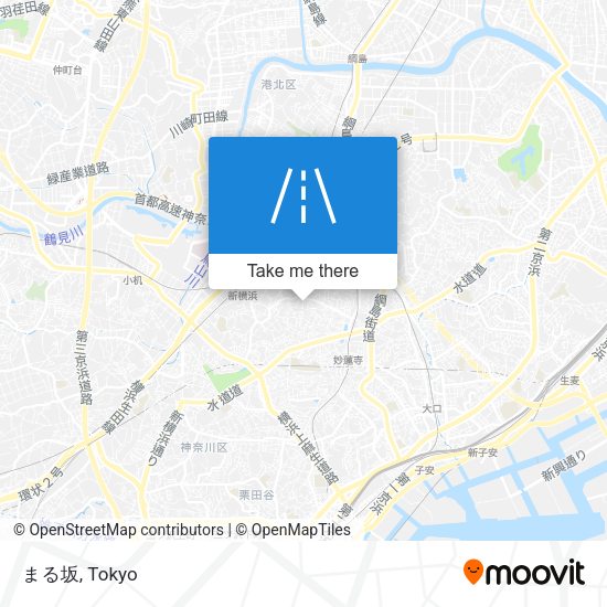 まる坂 map