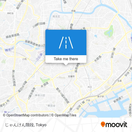 じゃんけん階段 map