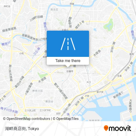 湖畔商店街 map