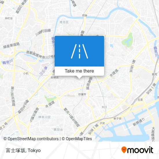 富士塚坂 map