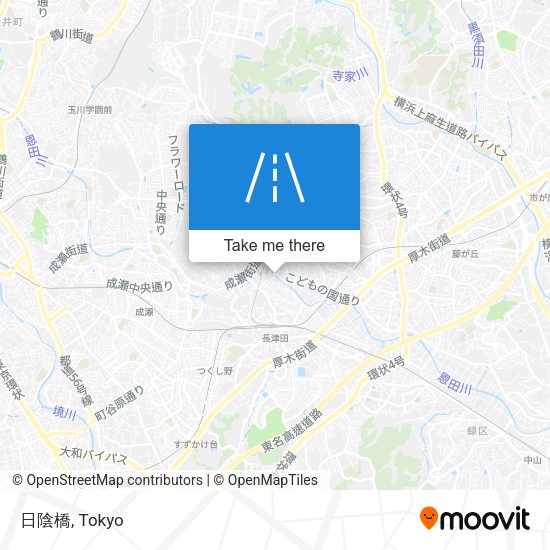 日陰橋 map