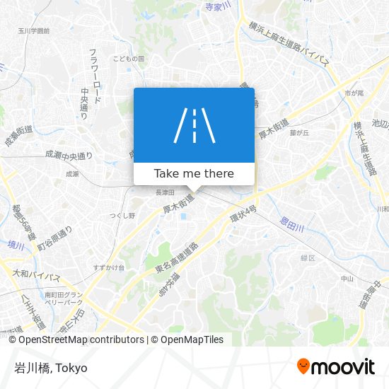 岩川橋 map