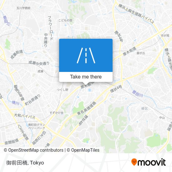 御前田橋 map
