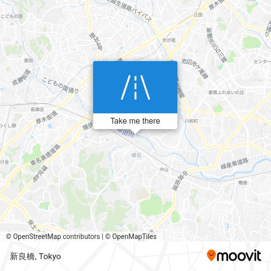 新良橋 map