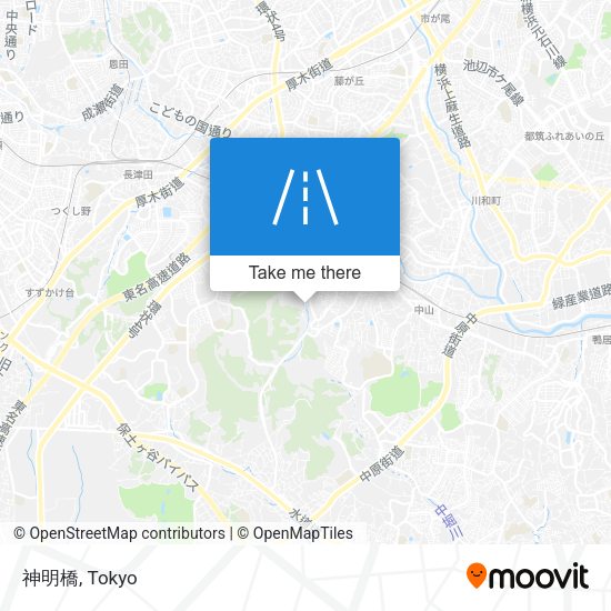 神明橋 map