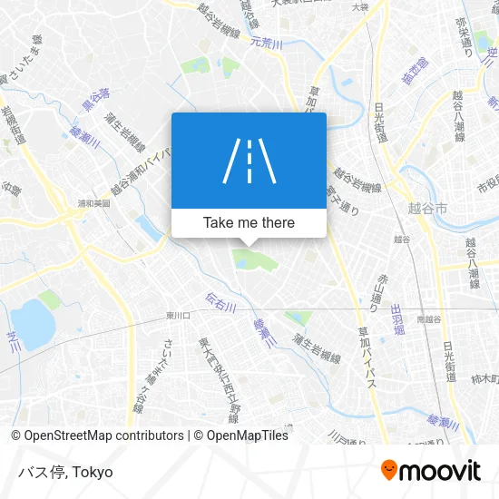 バス停 map