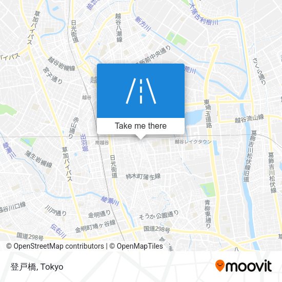 登戸橋 map