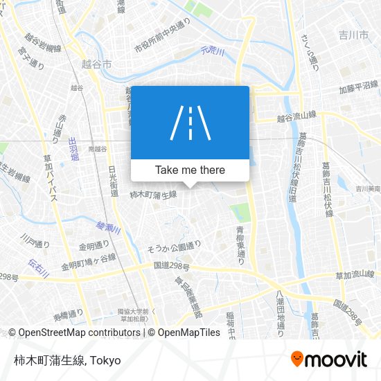 柿木町蒲生線 map