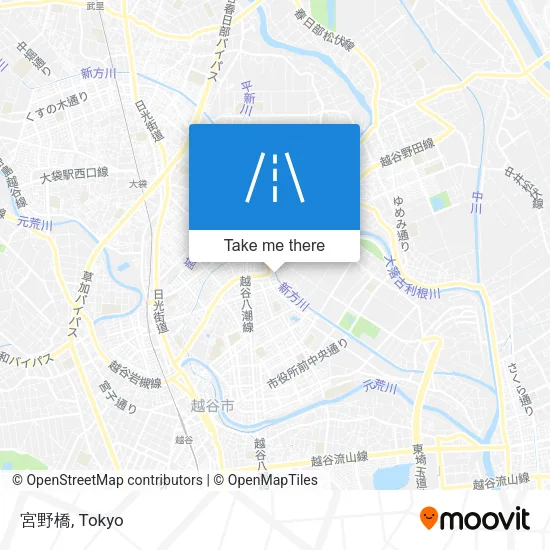 宮野橋 map