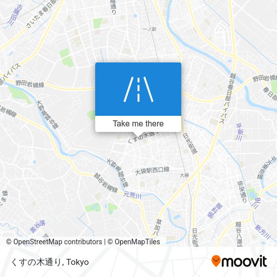 くすの木通り map