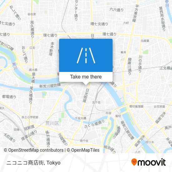 ニコニコ商店街 map