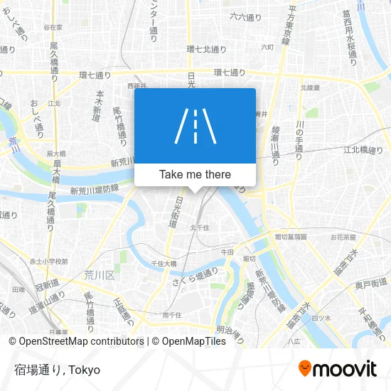 宿場通り map