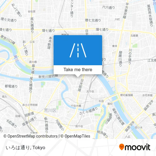 いろは通り map