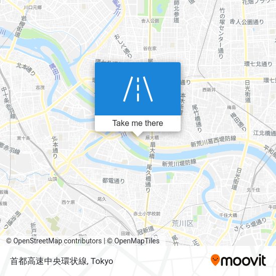 首都高速中央環状線 map