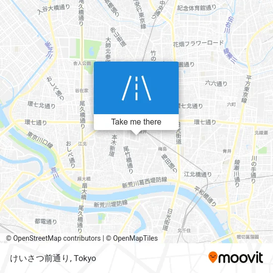 けいさつ前通り map