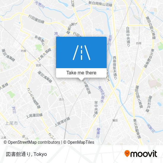 図書館通り map