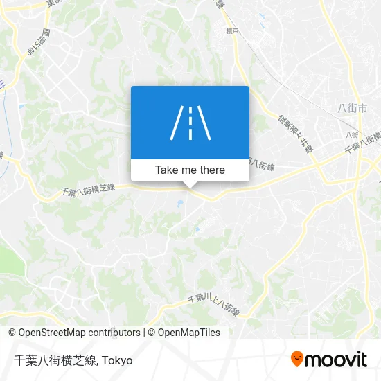 千葉八街横芝線 map