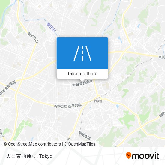 大日東西通り map
