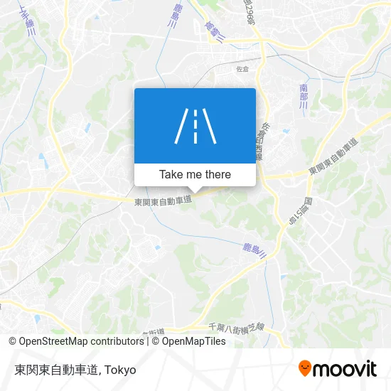 東関東自動車道 map