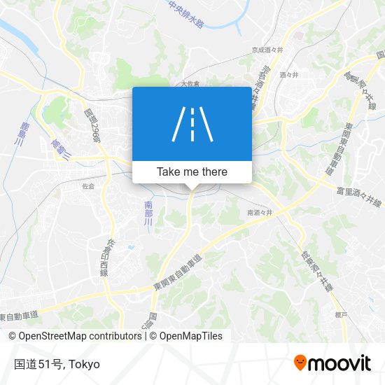 国道51号 map