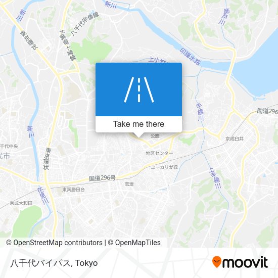 八千代バイパス map