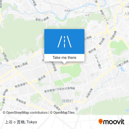 上谷ヶ貫橋 map