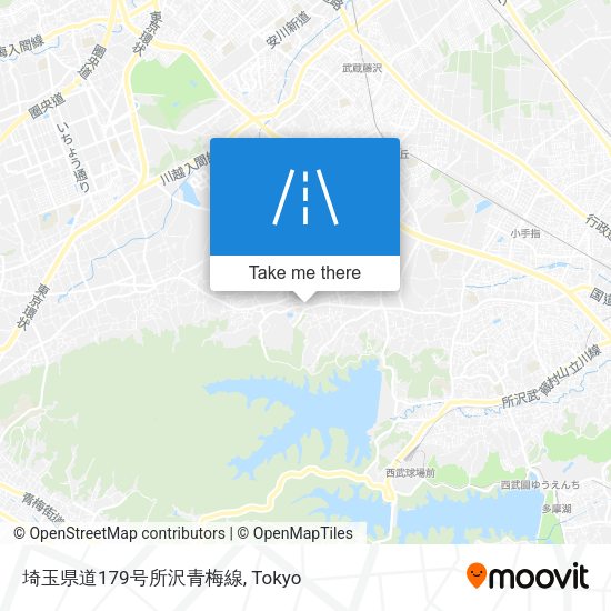 埼玉県道179号所沢青梅線 map