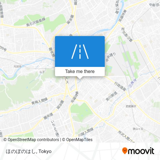 ほのぼのはし map