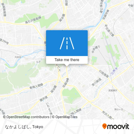 なかよしばし map