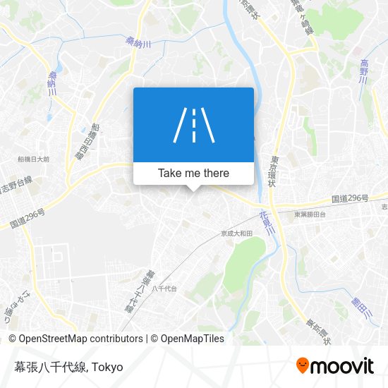 幕張八千代線 map