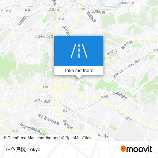 細谷戸橋 map