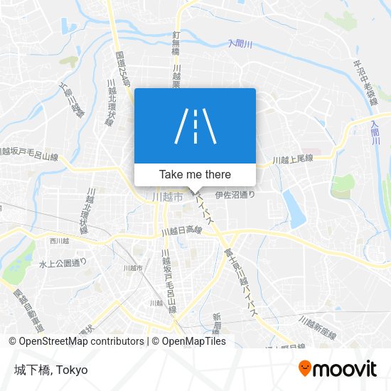 城下橋 map