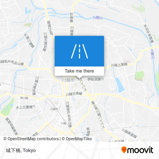 Shitashiro Bridge map