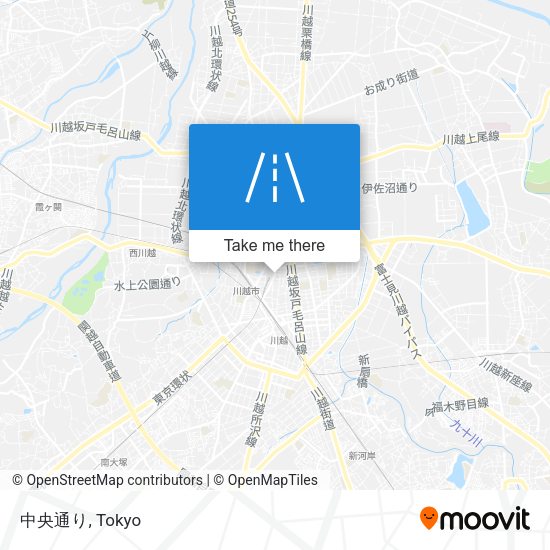 中央通り map
