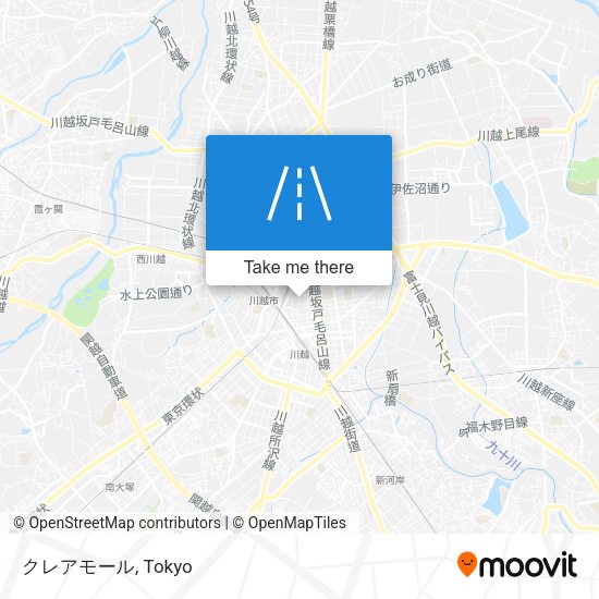 クレアモール map