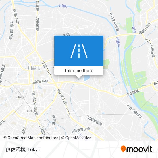 伊佐沼橋 map