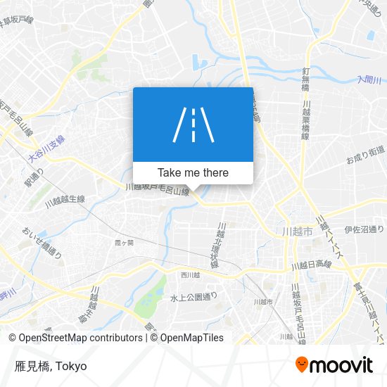 雁見橋 map