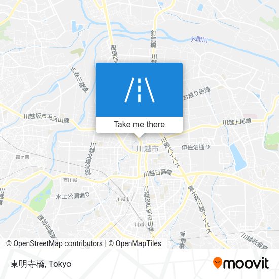東明寺橋 map