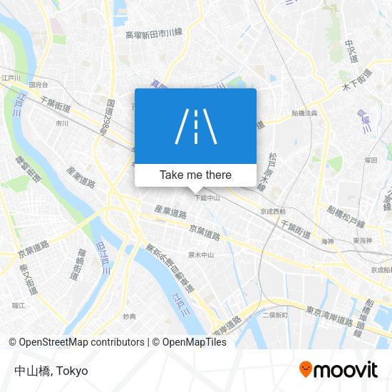 中山橋 map