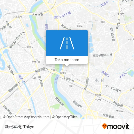 New Nemoto Bridge map