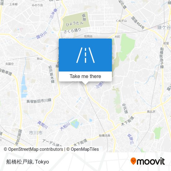 船橋松戸線 map
