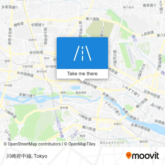 川崎府中線 map