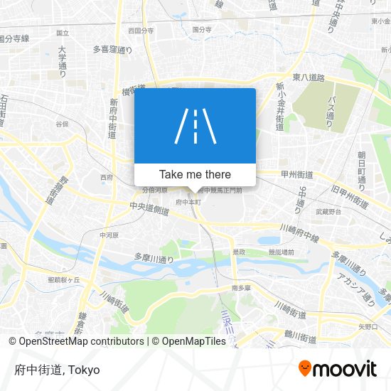 府中街道 map