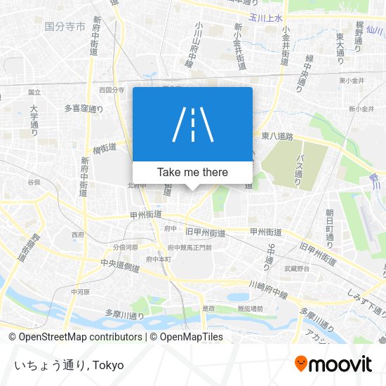 いちょう通り map